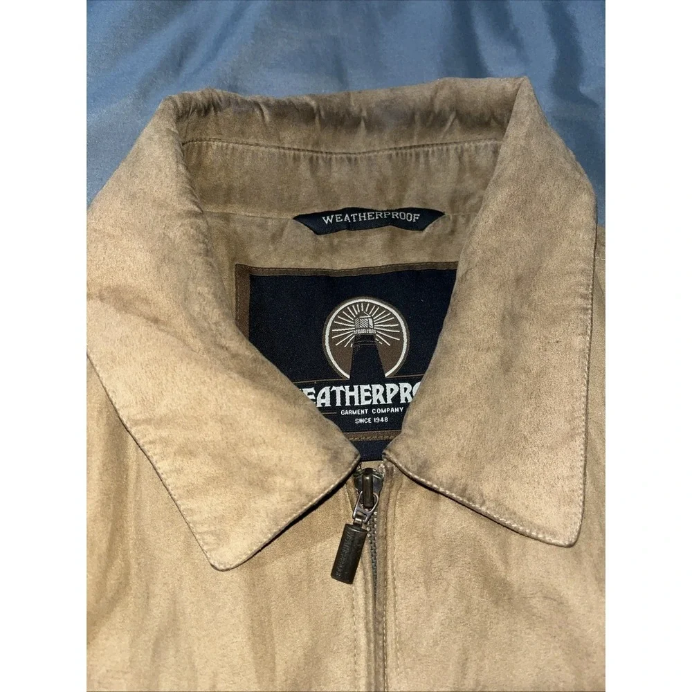Men's Weatherproof 2XL Relaxed Fit‎ Faux Suede Jacket Broken In See All Pictures